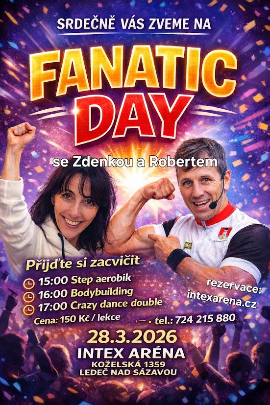akce cvičení 25 let Fanaticu