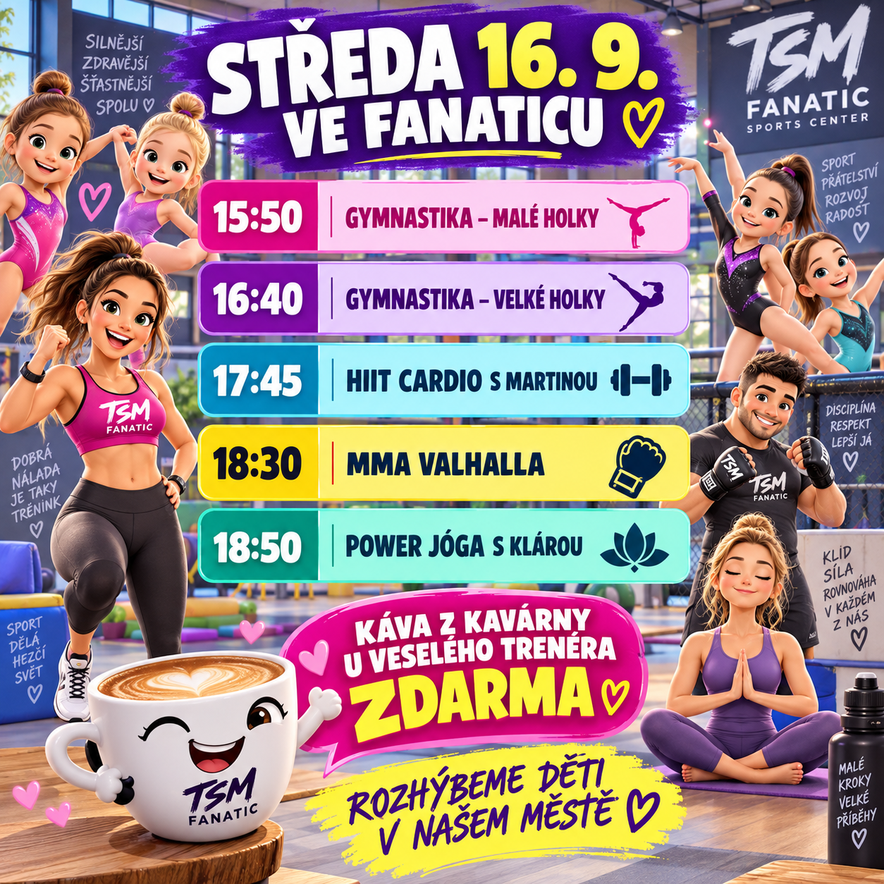 čtvrtek 10,9. informace ZDE