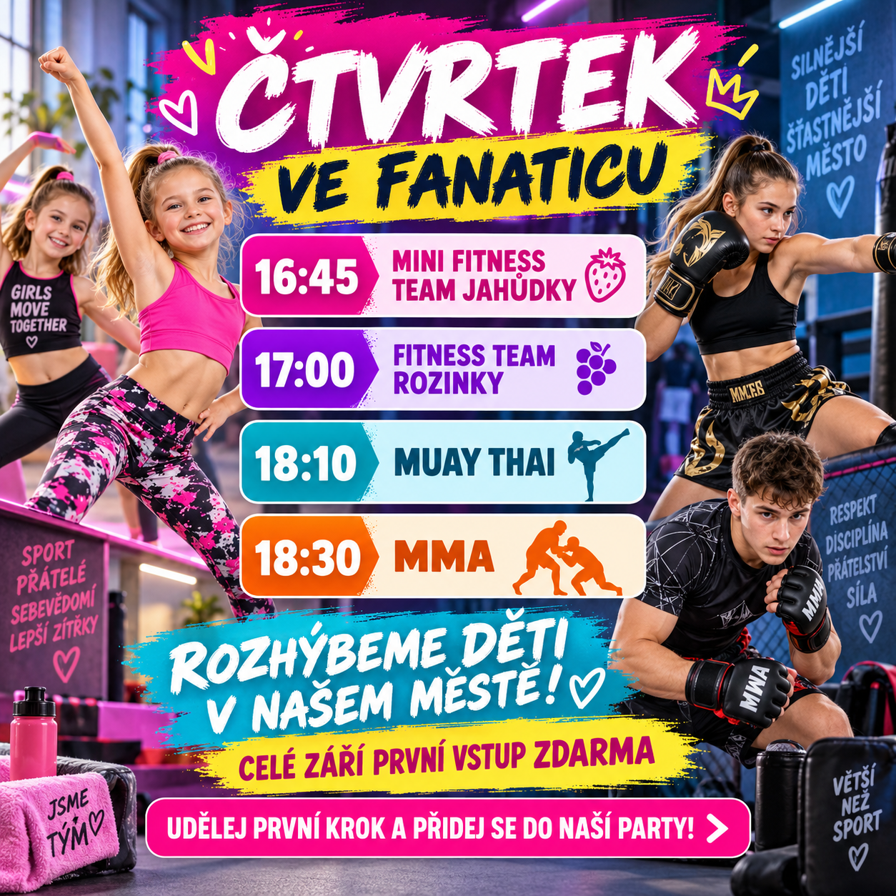 čtvrtek 10,9. informace ZDE
